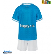 SSC Napoli Hjemmedraktsett Barn 2025-26 Kortermet (+ Korte bukser)